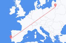 Flyg från Lissabon till Kaunas
