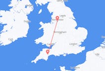 Flights from Exeter, the United Kingdom to Manchester, the United Kingdom