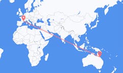 Рейсы из Таунсвилля, Австралия в Безье, Франция