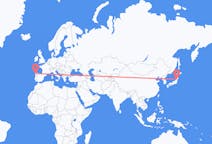 Flyg från Yamagata, Japan till Santiago de Compostela, Spanien