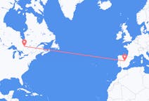 Flyrejser fra Rouyn-Noranda, Canada til Madrid, Spanien