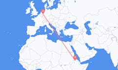 Flights from Shire, Ethiopia to Düsseldorf, Germany