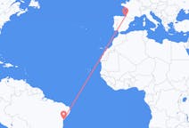 出发地 巴西出发地 萨尔瓦多目的地 西班牙圣塞巴斯蒂安的航班