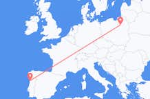Flyg från Szczytno, Polen till Porto, Polen