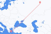 Flights from Perm, Russia to Plaka, Milos, Greece