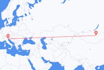 Flights from Ulaanbaatar, Mongolia to Venice, Italy
