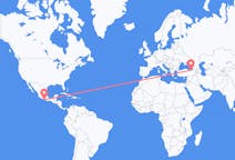 Flyg från Acapulco, Mexiko till Trabzon, Turkiet