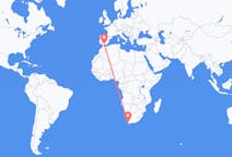 Vluchten van Kaapstad, Zuid-Afrika naar Malaga, Spanje