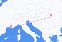 ルーマニアのから クルジュ＝ナポカ、フランスのへ マルセイユフライト