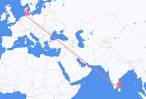 Flyreiser fra Sigiriya, til Hamburg