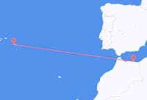 Flyrejser fra Nador, Marokko til Ponta Delgada, Portugal