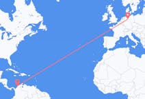 Flyg från Cartagena, Colombia till Hannover, Tyskland