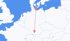 Flyreiser fra Memmingen, til Lübeck