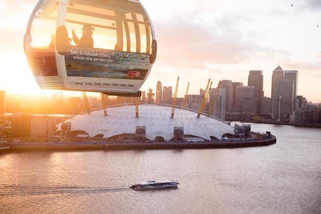 IFS Cloud Cable Car og Uber Boat av Thames Clippers Hop On Hop Off Pass