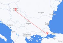 Flyg från Belgrad till Tekirdağ