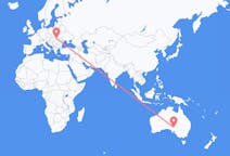 Flights from Olympic Dam, Australia to Satu Mare, Romania