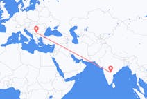 出发地 印度海得拉巴 (巴基斯坦)目的地 塞尔维亚尼什市的航班
