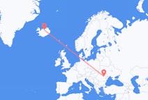 Flights from Akureyri to Bacau