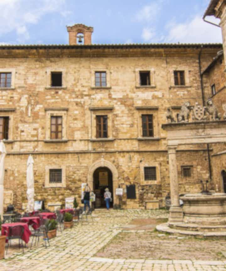 City sightseeing tours in Montepulciano