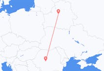 Vluchten van Sibiu, Roemenië naar Minsk, Belarus