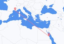 Flyrejser fra Marsa Alam, Egypten til Marseille, Frankrig