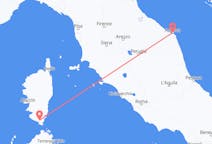 เที่ยวบิน จาก อังโกนา, อิตาลี ไปยัง Figari, ฝรั่งเศส