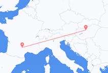 Vluchten van Rodez, Frankrijk naar Boedapest, Hongarije