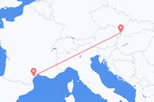 Flyrejser fra Aspiran, Frankrig til Bratislava, Slovakiet