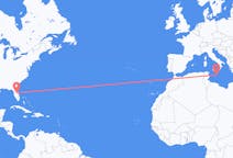 Flights from Orlando, the United States to Valletta, Malta
