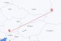Flyreiser fra Lviv, Ukraina til Klagenfurt, Østerrike