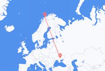 Flyg från Zaporizhia, Ukraina till Tromsö, Norge