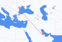 Flyreiser fra Hofuf, Saudi-Arabia til Constanta, Romania