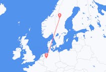 Flyreiser fra Östersund, Sverige til Münster, Tyskland