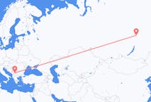 ตั๋วเครื่องบินจากเมืองVitim, Sakha Republicไปยังเมืองพริสตีนา