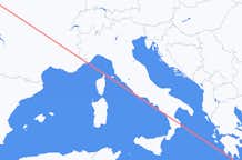 出发地 法国雷恩目的地 希腊哈尼亚的航班