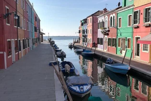 Tour guidato di Murano, Burano e Isole Torcello intorno a Venezia con imbarcazione privata