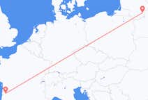 Flights from Bordeaux to Vilnius