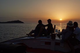 Private Sunset Cruise to Panteronnisia, Antiparos and Despotiko 