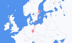 Fly fra Karlovy Vary til Stockholm