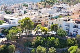 息をのむようなクレタ島での終日ガイド付きセミプライベート ツアー