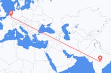 出发地 印度那格浦尔目的地 比利时列日的航班