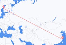เที่ยวบิน จาก ไท่โจว, จีน ไปยัง วาซา, ฟินแลนด์