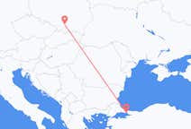 Flyrejser fra Istanbul til Krakow