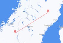 Flights from Røros, Norway to Lycksele, Sweden