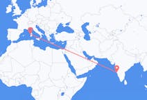 Flyreiser fra Goa, India til Alghero, Italia