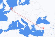 Flyrejser fra Adana, Tyrkiet til Oostende, Belgien