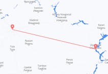 Vluchten van Oeljanovsk naar Moskou