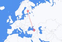 Flights from Erzincan, Turkey to Lappeenranta, Finland