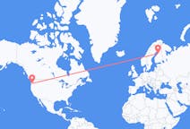 Flyreiser fra Portland, til Uleåborg
