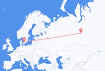Flights from Ängelholm, Sweden to Surgut, Russia